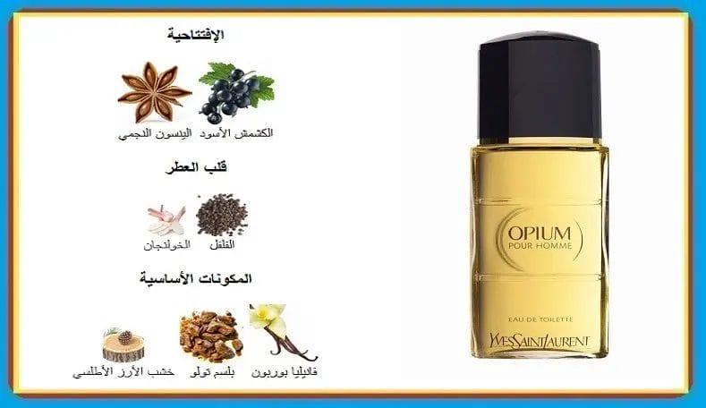 تسوق عطر بلاك اوبيوم رجالي او دي تواليت من سان لوران الاصلي عطر بلاك اوبيوم رجالي